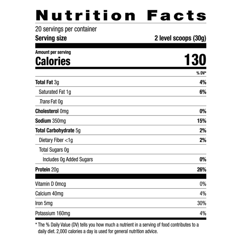 HERBALIFE V Plant-Based Protein Shake: Classic (20 servings) (California Only)
