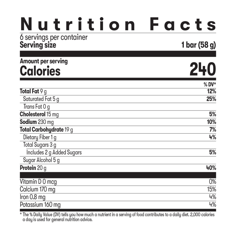 Herbalife24 ACHIEVE Protein Bar: Chocolate Chip Cookie Dough (Non-California States)