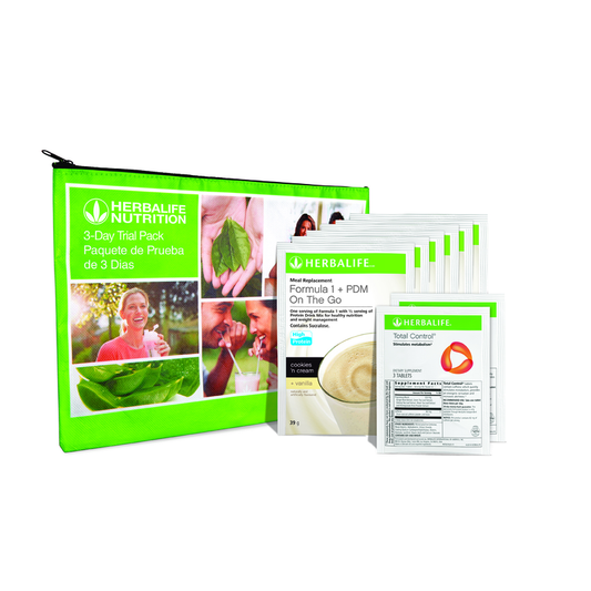 3-Day Trial Pack with Total Control®: 1 Pack